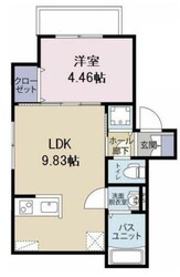 タウンコート妙典の物件間取画像